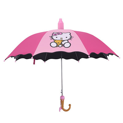 卡通防紫外線(xiàn)兒童雨傘